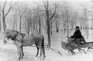 Home visits by sleigh